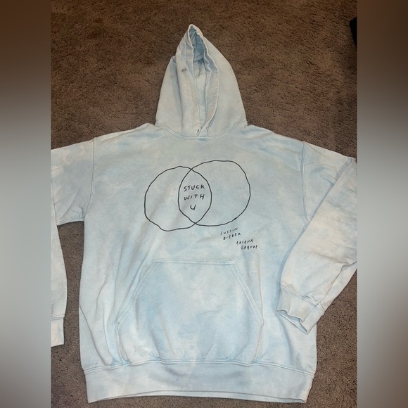 Ariana Grande x Justin Bieber “Stuck with u” merch - Picture 2 of 4